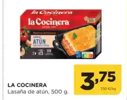Alimerka LA COCINERA Lasaña de atún oferta