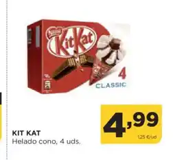 Alimerka KIT KAT Helado cono oferta
