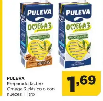 Alimerka PULEVA Preparado lacteo Omega 3 clásico o con oferta