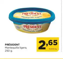 Alimerka PRÉSIDENT Mantequilla ligera oferta