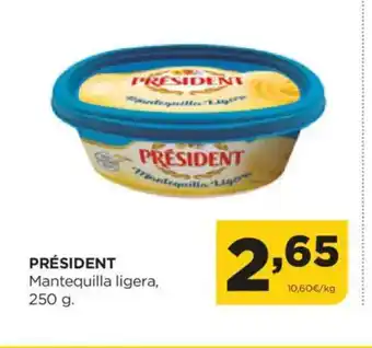 Alimerka PRÉSIDENT Mantequilla ligera oferta