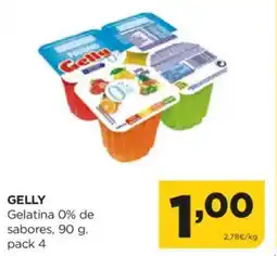 Alimerka GELLY Gelatina 0% de sabores oferta