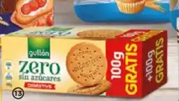 Alimerka GULLÓN ZERO Galletas digestive choco sin azúcar oferta