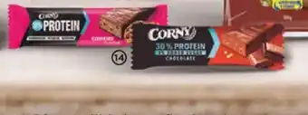 Alimerka CORNY Barrita 0% azúcar 30% proteína chocolate o proteína cookies oferta