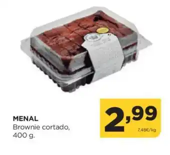 Alimerka MENAL Brownie cortado oferta