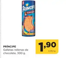 Alimerka PRÍNCIPE Galletas rellenas de chocolate oferta