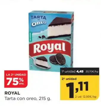 Alimerka ROYAL Tarta con oreo oferta