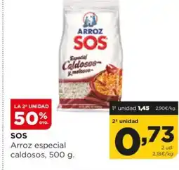 Alimerka SOS Arroz especial caldosos oferta