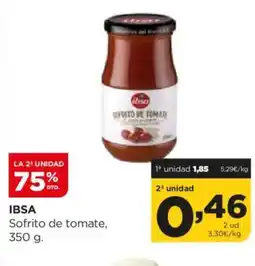 Alimerka IBSA Sofrito de tomate oferta