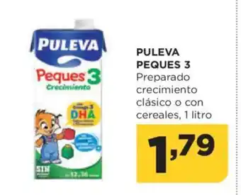 Alimerka PULEVA PEQUES 3 Preparado crecimiento clásico o con cereales oferta