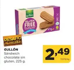 Alimerka GULLÓN Sándwich chocolate sin gluten oferta
