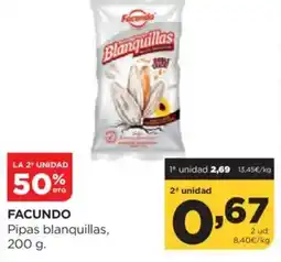 Alimerka FACUNDO Pipas blanquillas oferta