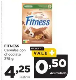 Alimerka FITNESS Cereales con chocolate oferta