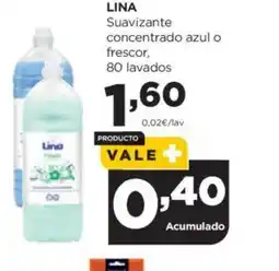 Alimerka LINA Suavizante concentrado azul o frescor oferta