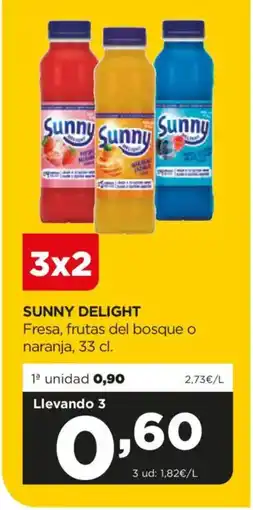 Alimerka SUNNY DELIGHT Fresa, frutas del bosque o naranja oferta