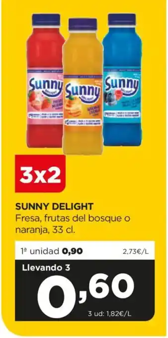 Alimerka SUNNY DELIGHT Fresa, frutas del bosque o naranja oferta