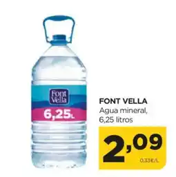 Alimerka FONT VELLA Agua mineral oferta
