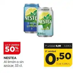 Alimerka NESTEA Al limón o sin azúcar oferta