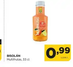Alimerka BISOLÁN Multifrutas oferta