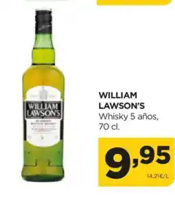Alimerka WILLIAM LAWSONS Whisky 5 años oferta