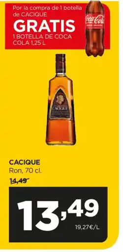 Alimerka CACIQUE Ron oferta