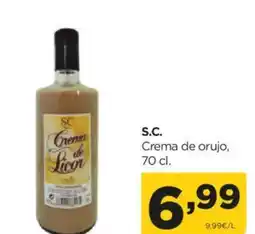 Alimerka S.C. Crema de orujo oferta