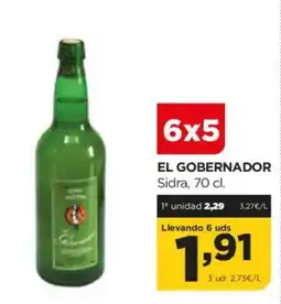 Alimerka EL GOBERNADOR Sidra oferta