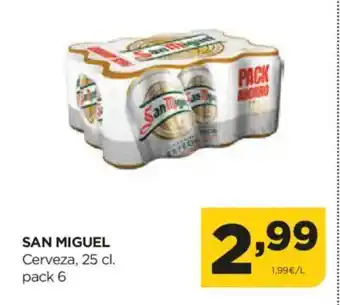 Alimerka SAN MIGUEL Cerveza oferta