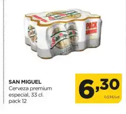 Alimerka SAN MIGUEL Cerveza premium especial oferta