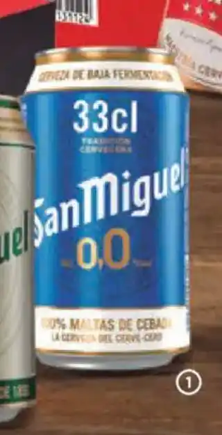 Alimerka SAN MIGUEL 0,0% Cerveza oferta
