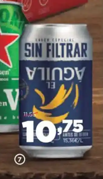 Alimerka EL ÁGUILA Cerveza sin filtrar oferta