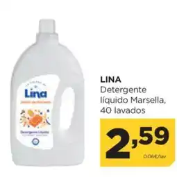 Alimerka LINA Detergente líquido Marsella, 40 lavados oferta