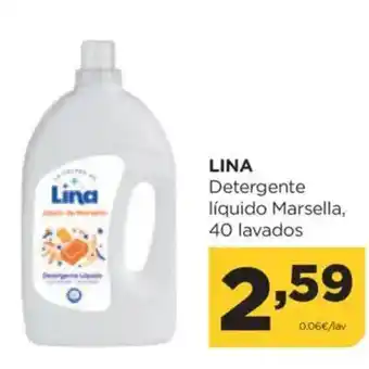 Alimerka LINA Detergente líquido Marsella, 40 lavados oferta