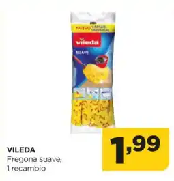 Alimerka VILEDA Fregona suave, 1 recambio oferta
