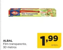 Alimerka ALBAL Film transparente oferta