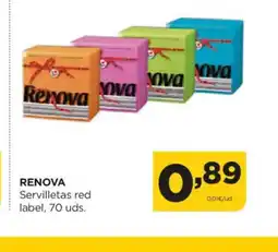 Alimerka RENOVA Servilletas red label oferta