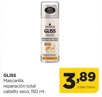 Alimerka GLISS Mascarilla reparación total oferta