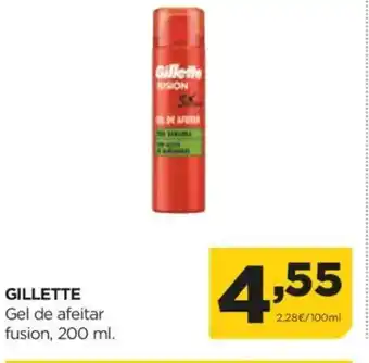 Alimerka GILLETTE Gel de afeitar fusion oferta