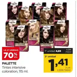 Alimerka PALETTE Tintes intensive coloration oferta