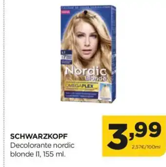 Alimerka SCHWARZKOPF Decolorante nordic blonde 11 oferta