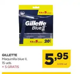 Alimerka GILLETTE Maquinilla blue II oferta