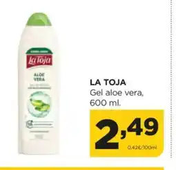 Alimerka LA TOJA Gel aloe vera oferta