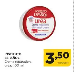 Alimerka INSTITUTO ESPAÑOL Crema reparadora urea oferta