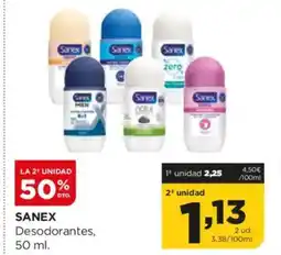 Alimerka SANEX Desodorantes oferta
