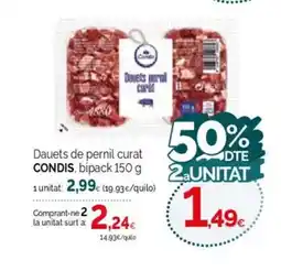 Condis CONDIS Dauets de pernil curat oferta