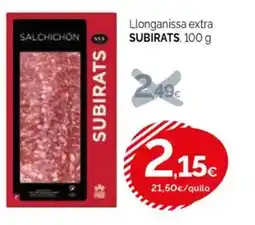 Condis SUBIRATS Llonganissa extra oferta