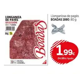 Condis BOADAS 1880 Llonganissa de pagès oferta