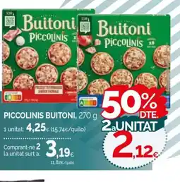 Condis BUITONI Piccolinis oferta