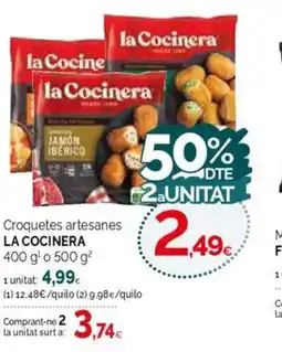 Condis LA COCINERA Croquetes artesanes oferta