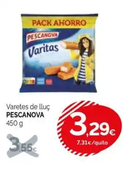 Condis PESCANOVA Varetes de lluç oferta